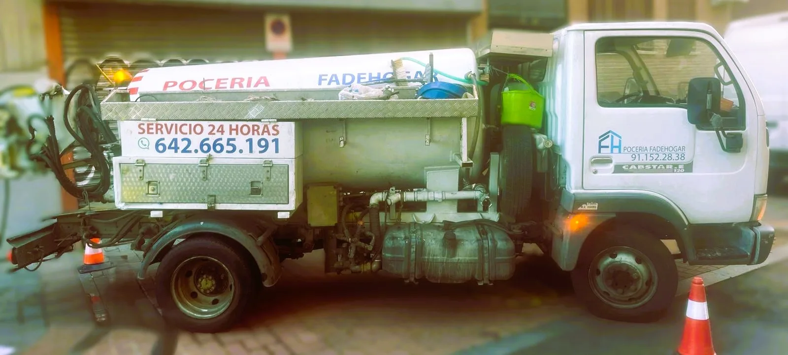 CAMION BOMBA DE ALTA PRESION